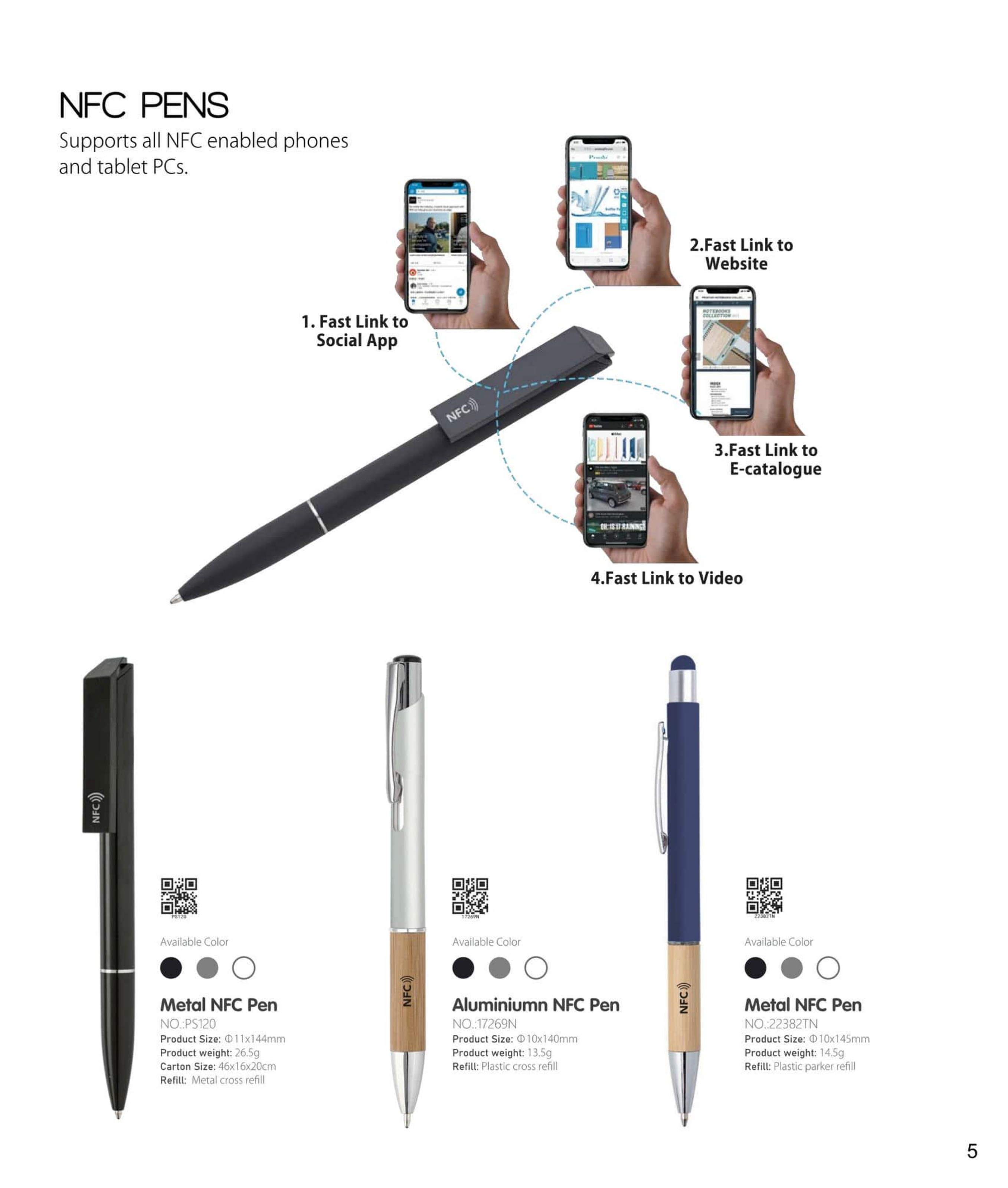 Metal NFC Pen product image